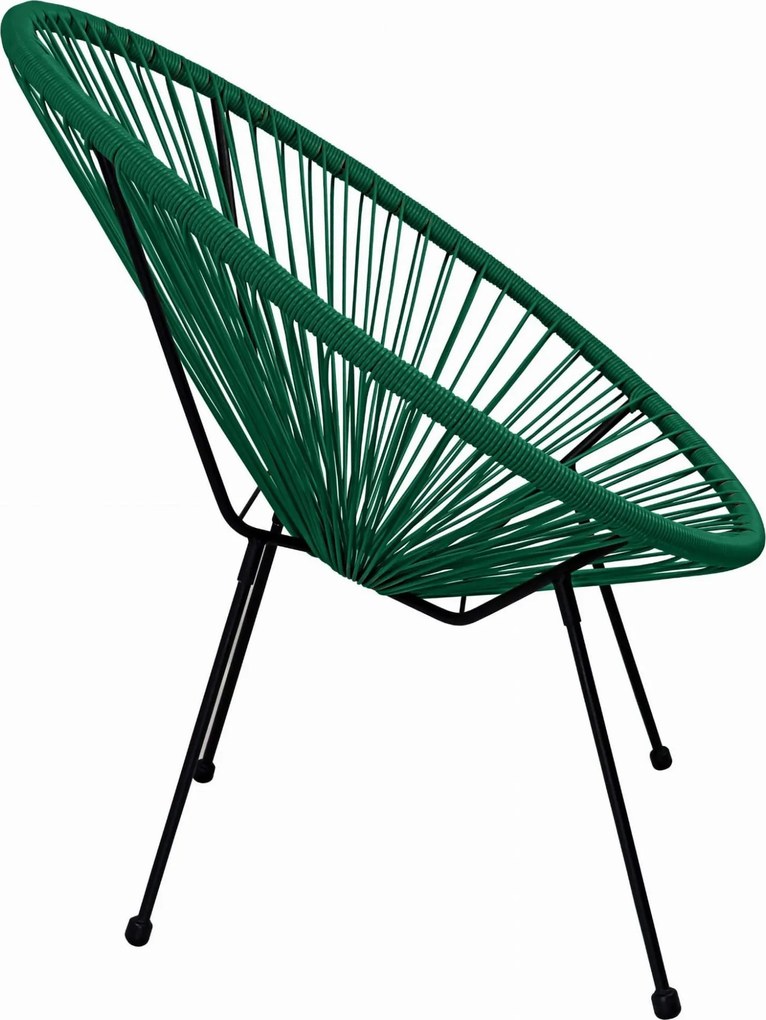 Záhradné kreslo ACAPULCO - zelené