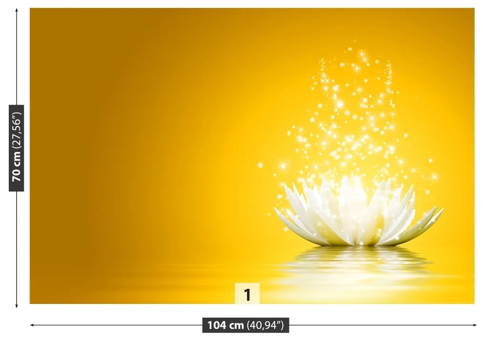 Fototapeta Vliesová Lotosový kvet 312x219 cm