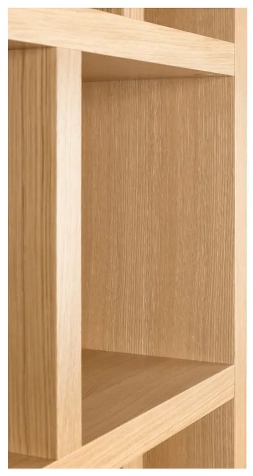 Knižnica v dekore duba v prírodnej farbe 70x198 cm Berlin – TemaHome