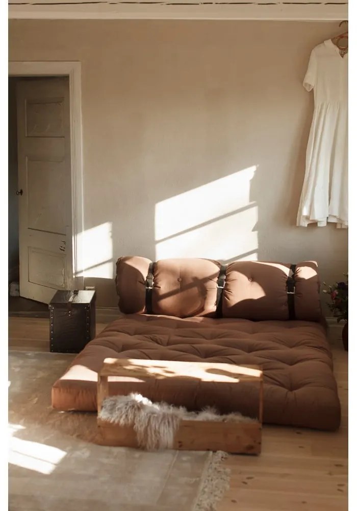 Variabilná pohovka Karup Design Buckle Up Dark Grey