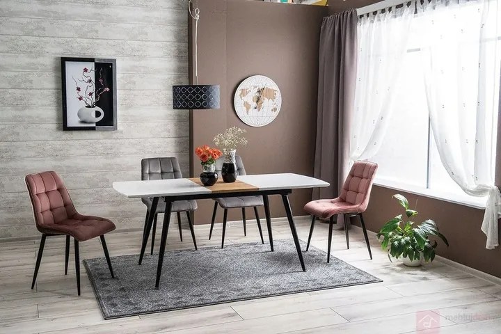 Čalúnená jedálenská stolička Chic Velvet - výber z 8 prevedení