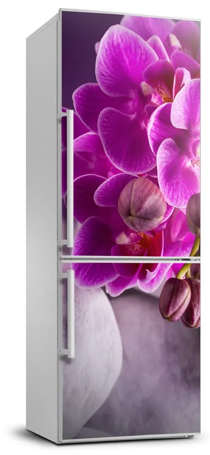 Nálepka fototapeta Ružová orchidea FridgeStick-70x190-f-95985968