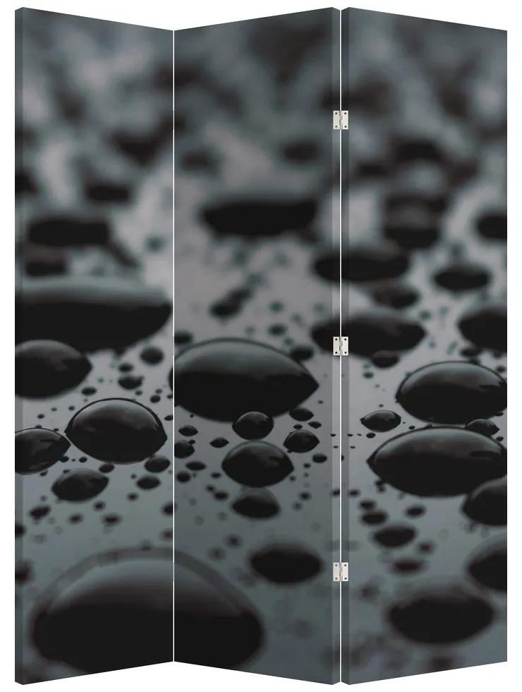 Paraván - Kvapky vody (126x170 cm)
