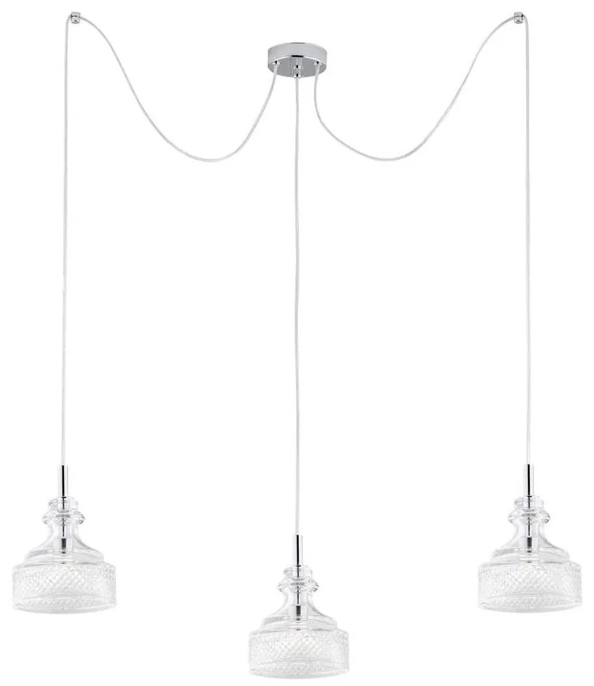 Argon 1354 - LED Luster na lanku TULUZA 3xLED/5W/230V