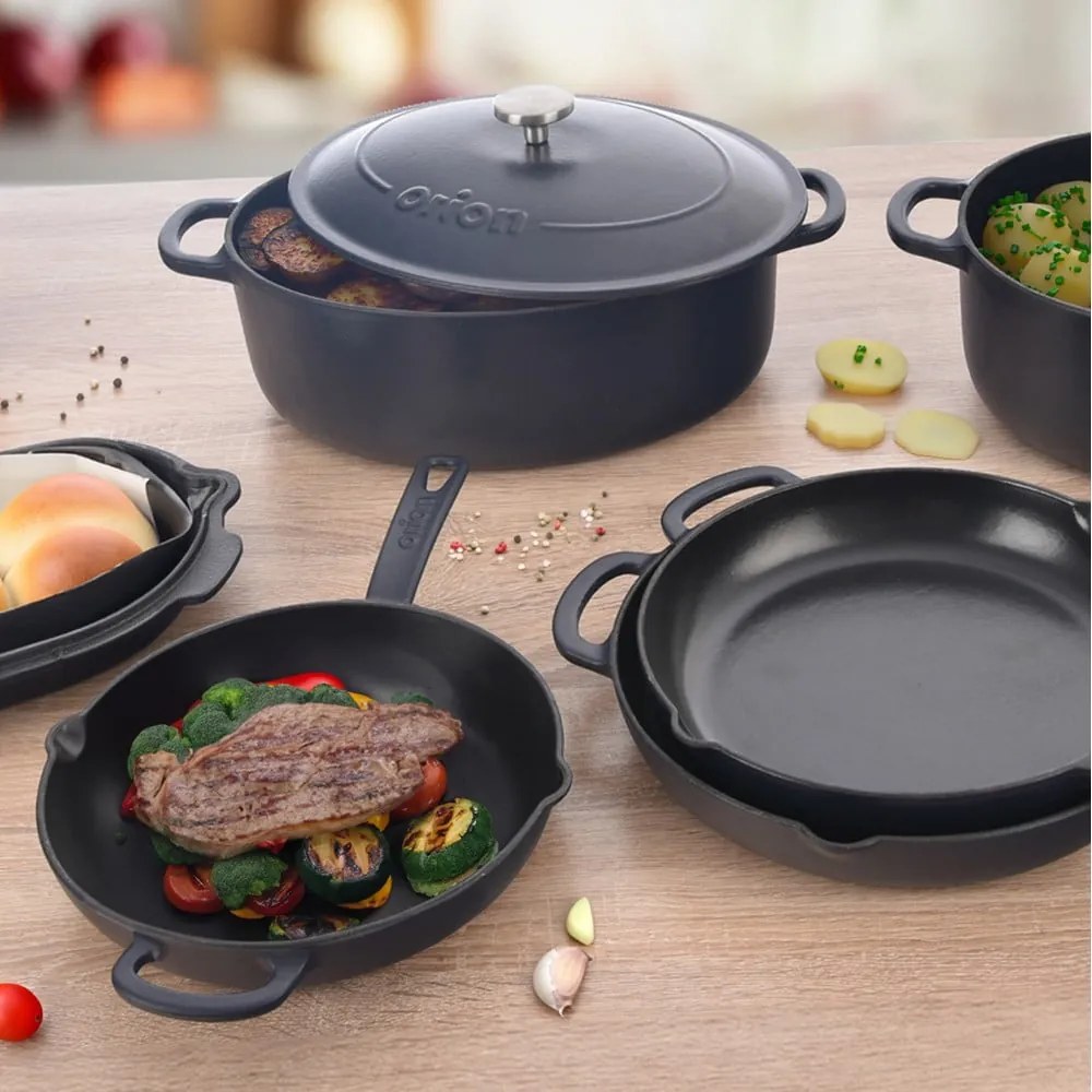 Liatinová panvica ø 24 cm LITINA SMALT – Orion