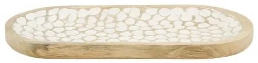 Dijk Drevený servírovací podnos Leonard, 38x18 cm