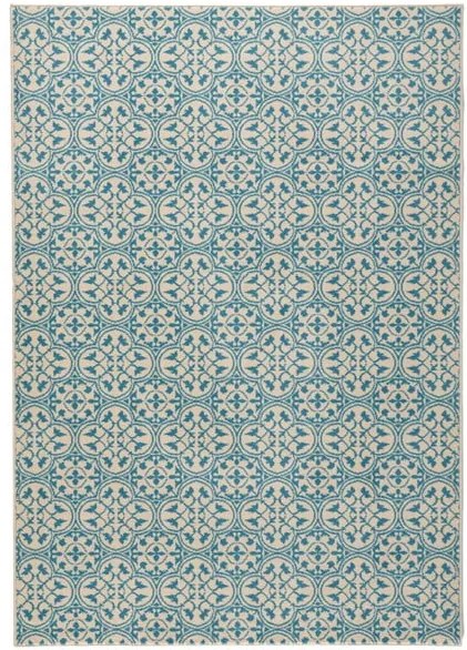 Modrý koberec Hanse Home Gloria Pattern, 120 x 170 cm