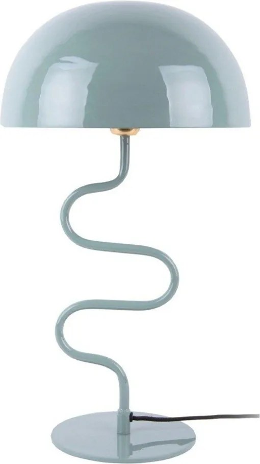 Svetlomodrá stolová lampa (výška 54 cm) Twist – Leitmotiv