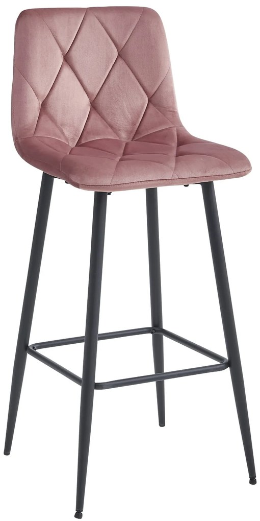 Barová stolička NADO - ružová