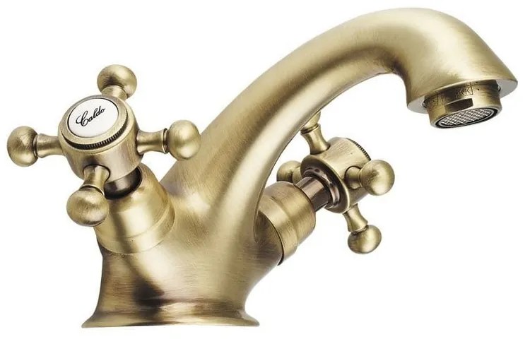 Stojančeková umývadlová batéria v bronzovej farbe Antea – Sapho