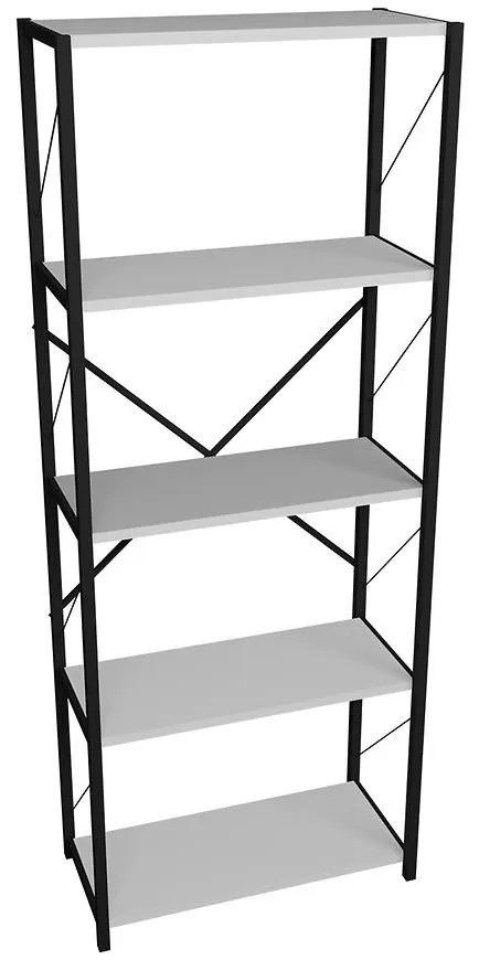 Regál FD-160-5LBS-002 biela