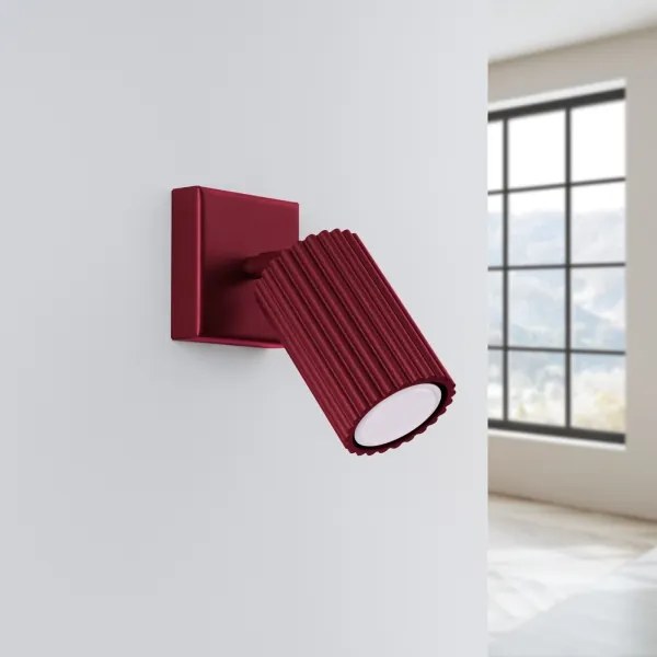 Brilagi - LED nástenné bodové svietidlo CRESTO 1xGU10/10W/230V bordové