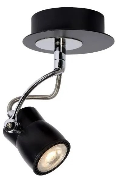 Lucide 16955/05/30 - LED bodové svietidlo SAMBA 1xGU10/4,5W/230V čierne LC1234