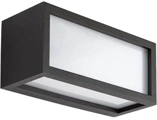 Rabalux 77099 - LED Vonkajšie nástenné svietidlo LUBLIN LED/10W/230V IP54 čierna