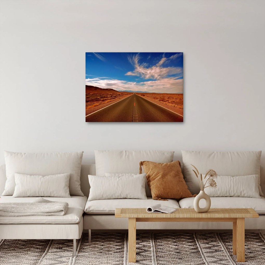 Obraz dlhej cesty (70x50 cm)