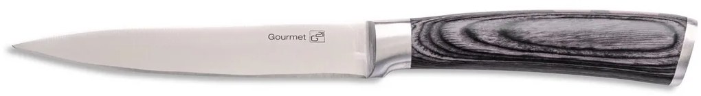 Sada nožov G21 Gourmet Rustic 5 ks + bambusový blok 6002237
