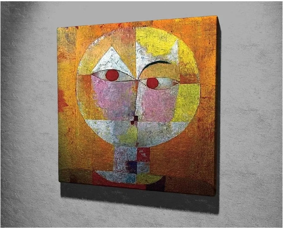 Nástenná reprodukcia na plátne Paul Klee, 45 × 45 cm