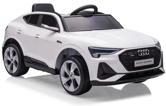 Elektrické autíčko Audi E-Tron Sportback 4x4 biele