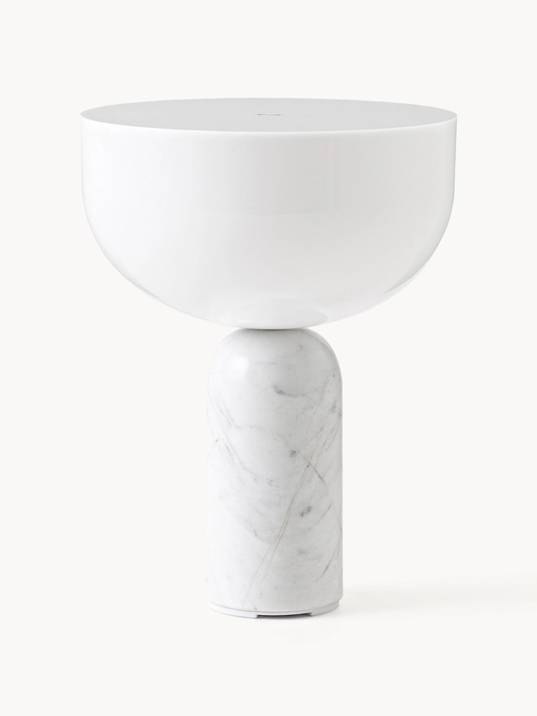 Malá stmievateľná prenosná mramorová stolová LED lampa Kizu