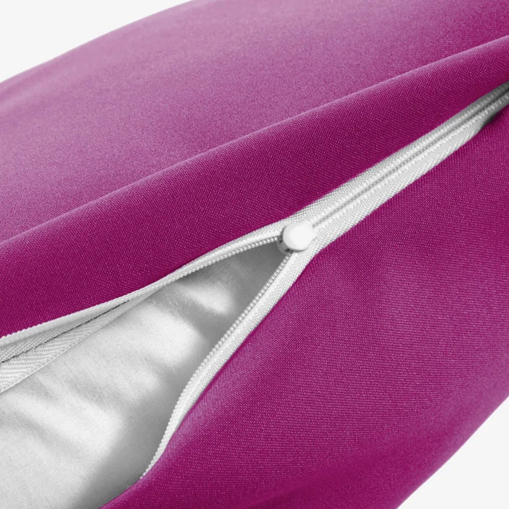 Biante Dekoračná obliečka na vankúš Rongo RG-092 Purpurová 40 x 60 cm