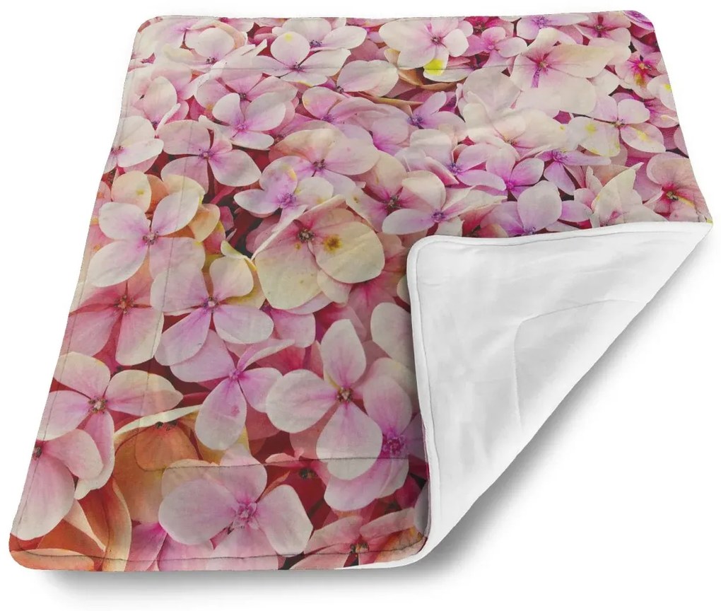 Sablio Deka pre bábätko Ružové kvety - 80x100 cm