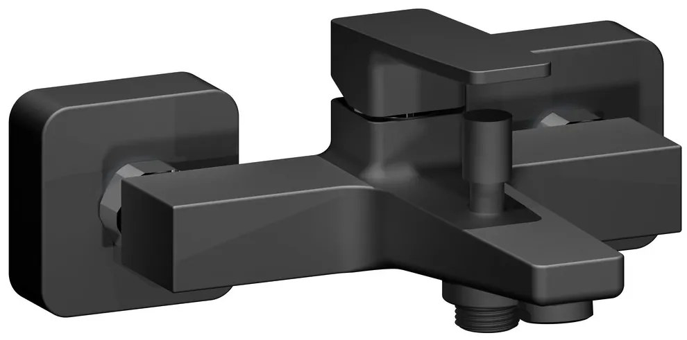 Sapho Sapho, TURSI nástenná vaňová batéria, čierna matná, TI010B