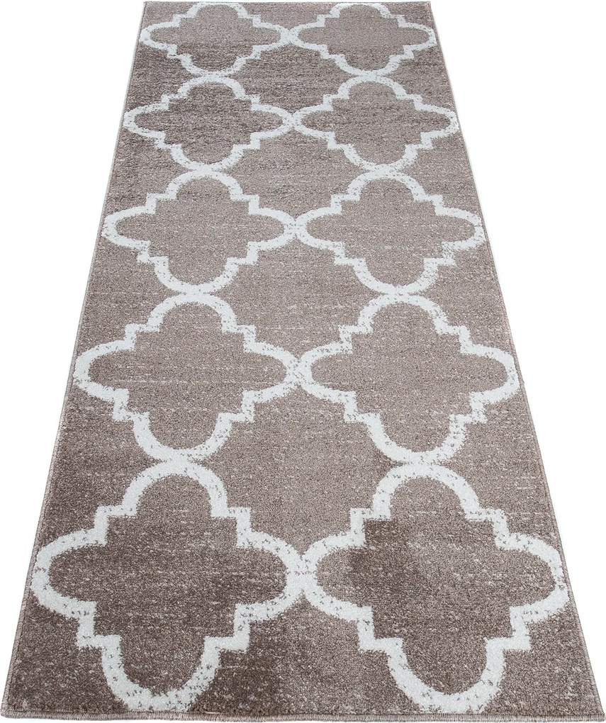 TA Koberec L386B BÉŽOVÉ SARI BRH Rozmer: 80x200 cm