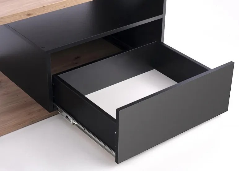 Konferenčný stolík Tera, Biala/ Sonoma