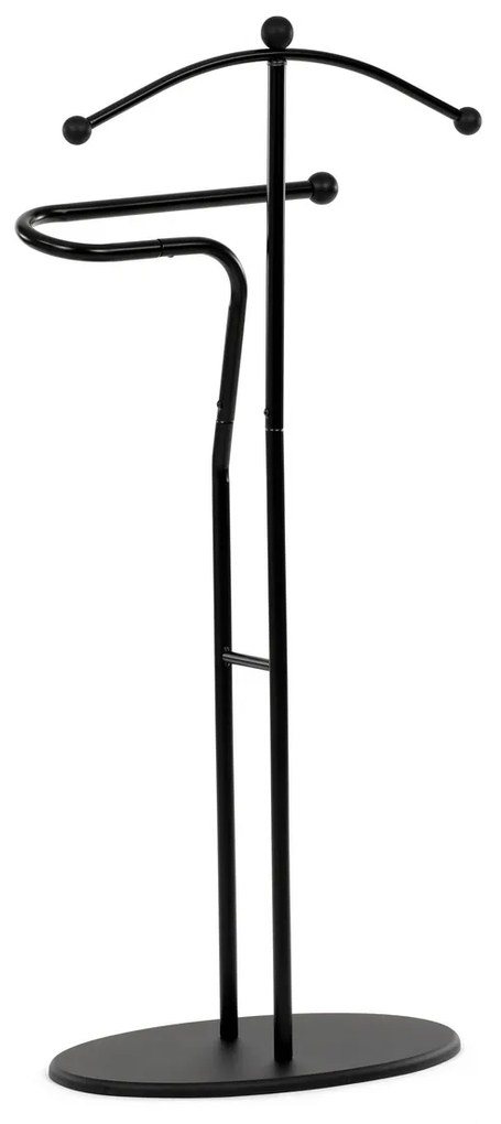 Némý sluha 83213 BK, kov, čierna