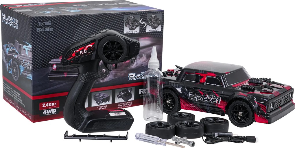 Ramiz Vozidlo ROCKET R/C Drift 4x4