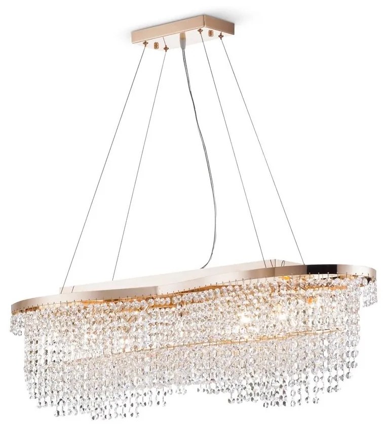 Maytoni DIA600-07-G - Luster na lanku TOILS 7xE14/60W/230V