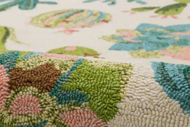 Koberec ROSETTA GF/021 biely/viacfarebný