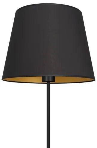 Stojacia lampa ARDEN 1xE27/60W/230V čierna/zlatá