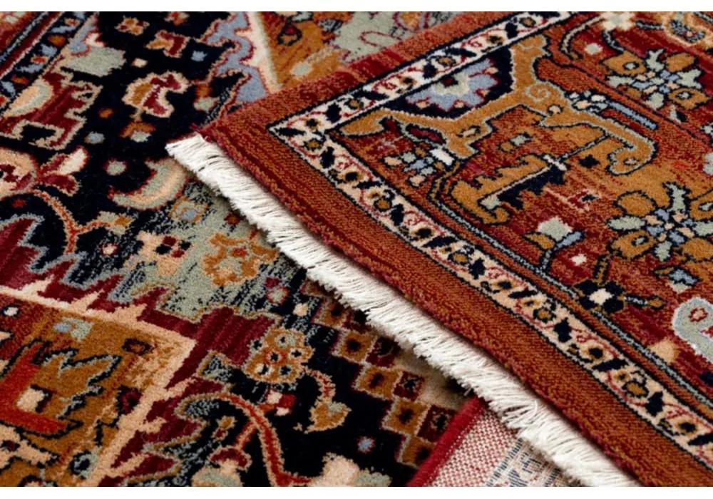 Vlnený kusový koberec Keshan terakota 200x290cm