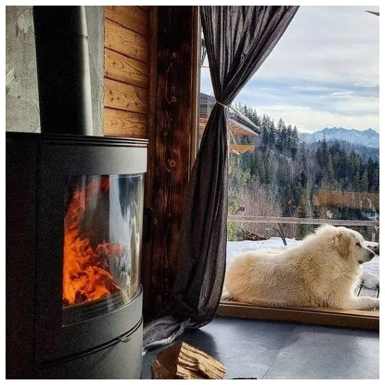 Kratki KOZA/AB/S/2 - Krbové oceľové kachle 10kW 150mm