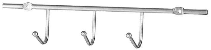 BISK Erga Niagara, 3-háčik držiak na uteráky, chrómová, ERG-04122