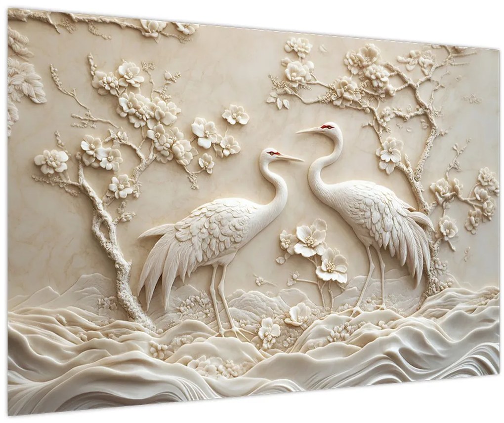 Obraz - Čínsky vzor (90x60 cm)