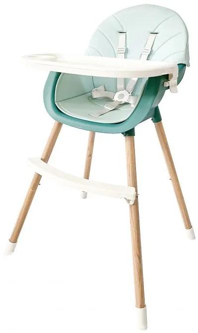 Detská jedálenská stolička 2v1 |  modrá