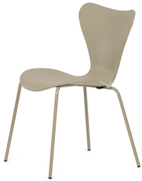 Autronic BONTEC Jedálenská stolička, hnedá, plast, CT-X7034 CAP Farba: Béžová