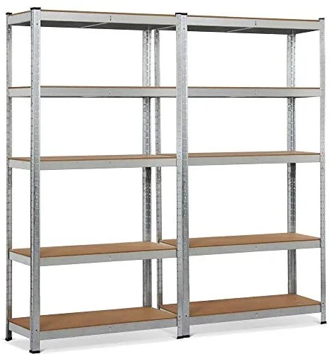 Fistar Regál 2000x900x450 mm zinkovaný 5-policový, nosnosť 875 kg
