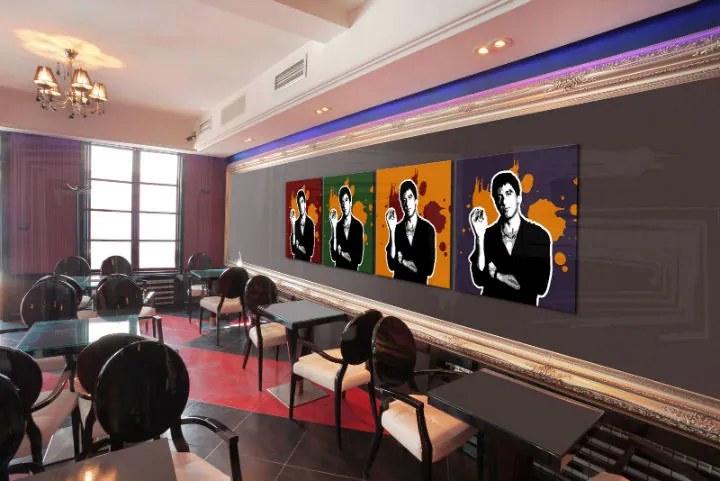Ručne maľovaný POP Art obraz Scarface - AL PACINO | rôzne rozmery