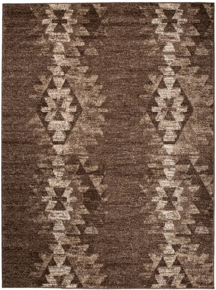 Kusový koberec Melin hnedý, Velikosti 60x100cm
