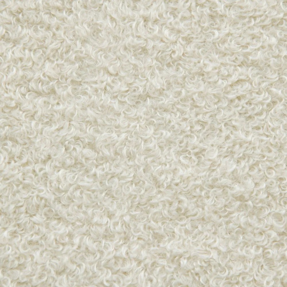 Krémový sedací vak z textílie buklé Sofa Snug – SLOWDOWN