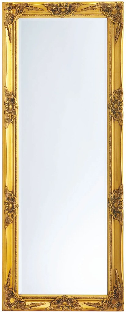 Bighome - Zrkadlo SAVERNE 132x52 cm - zlatá