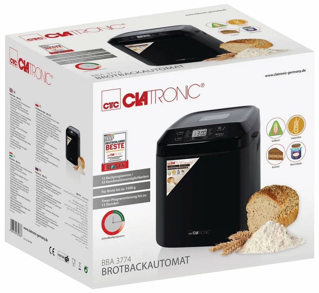 Clatronic BBA 3774 domáca pekáreň
