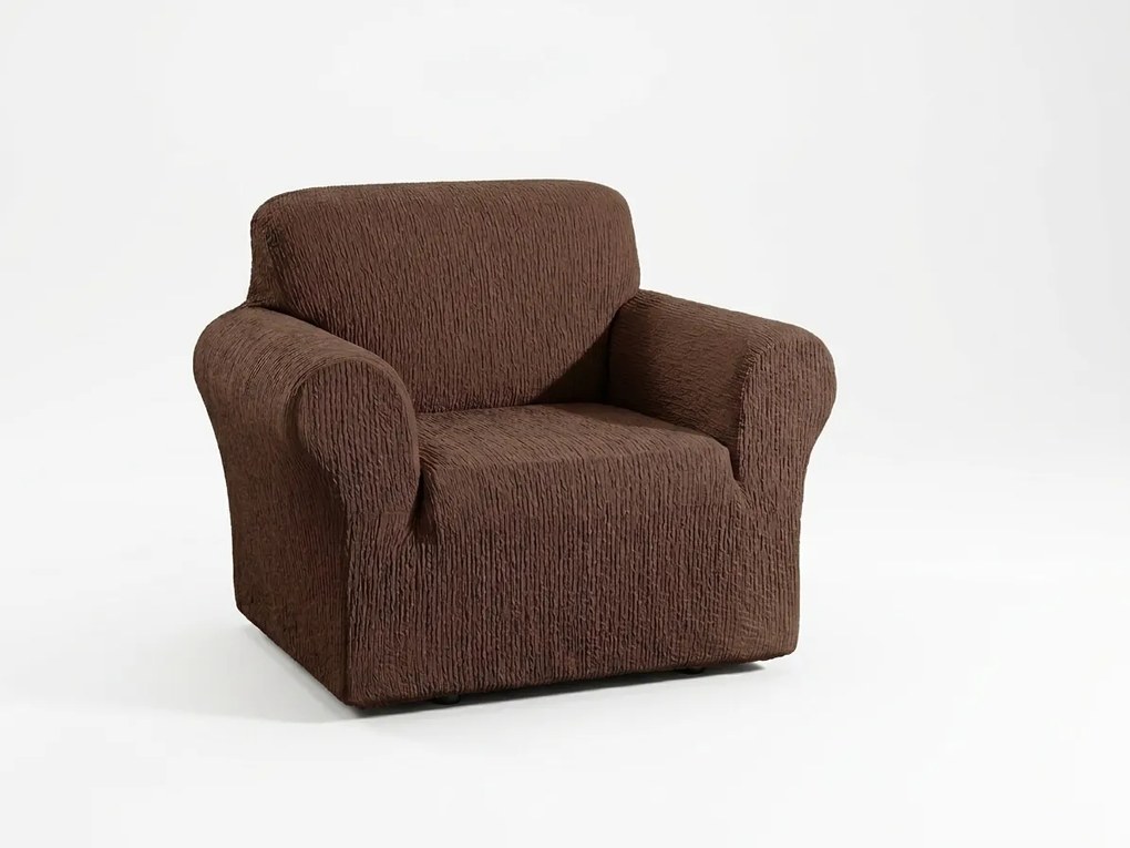 Komashop Návlek na kreslo JARA Farba: Hnedá