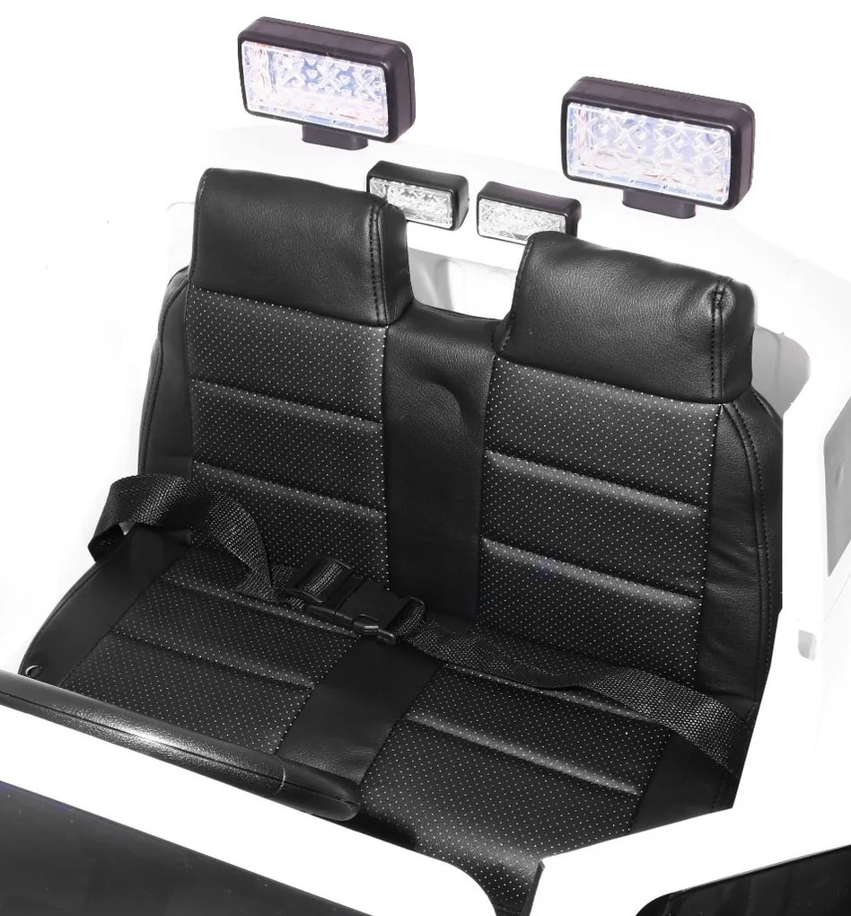 Elektrické autíčko Mighty Jeep 4x4 Ramiz 1668 - biele