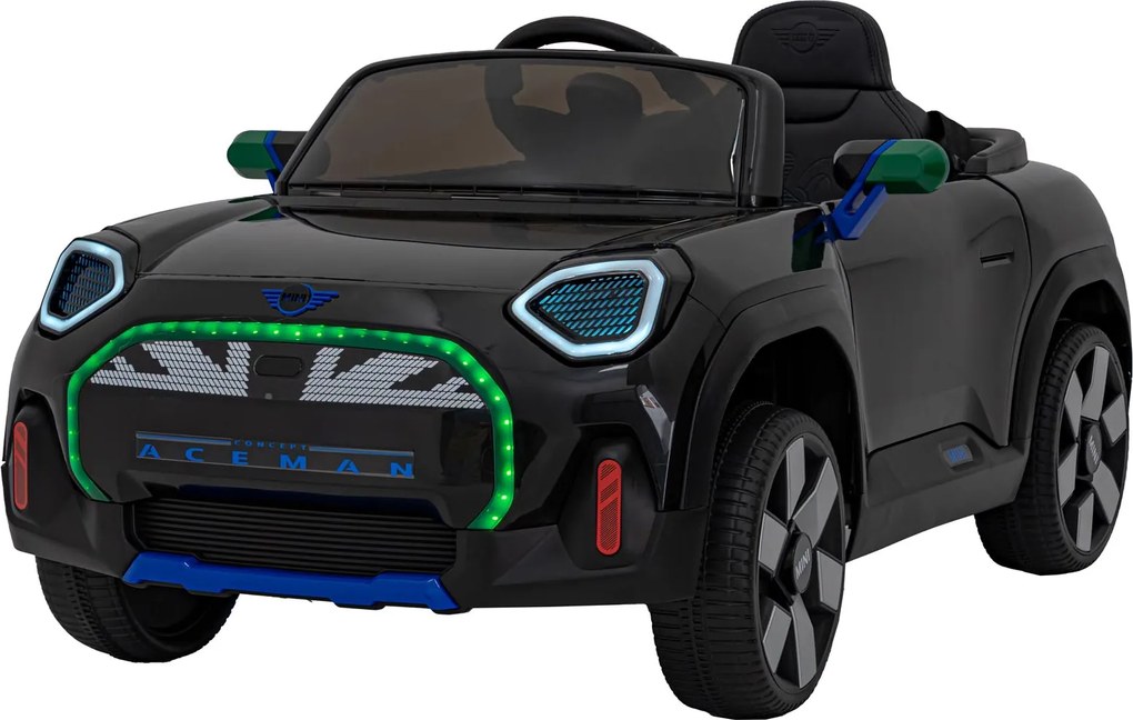 Ramiz Mini Concept Aceman Čierne vozidlo