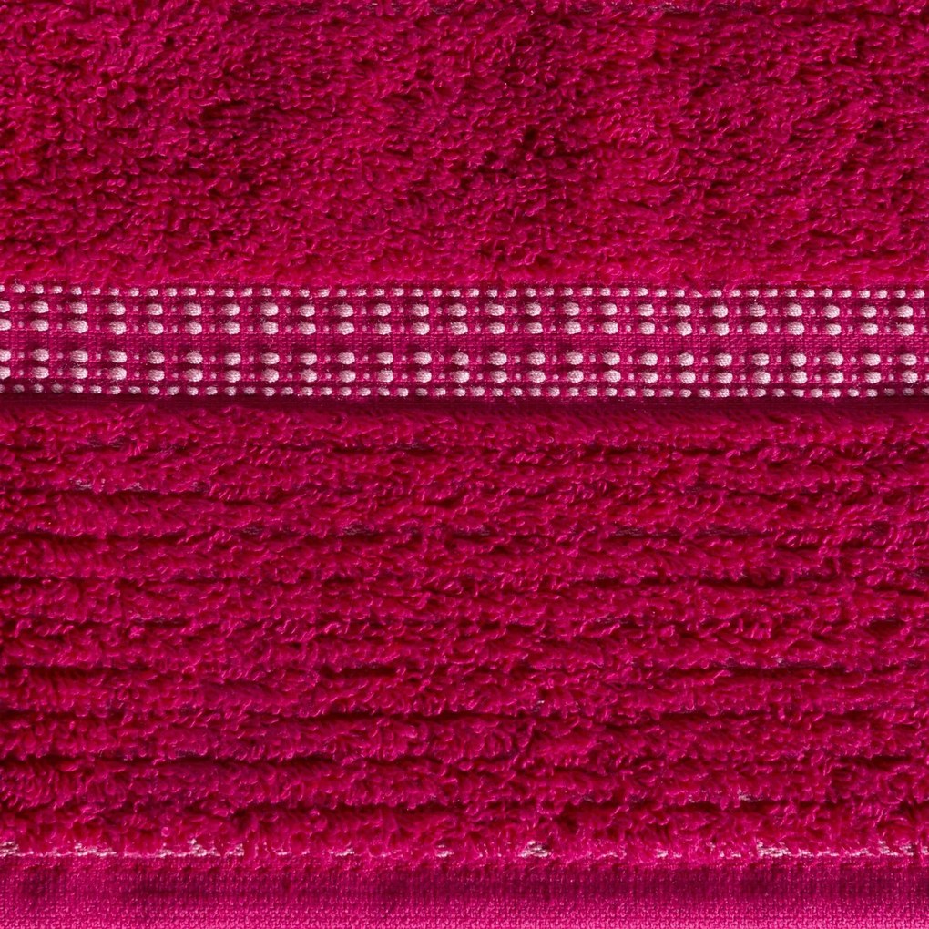 BAVLNENÝ UTERÁK TAYLOR 70X140 CM AMARANT