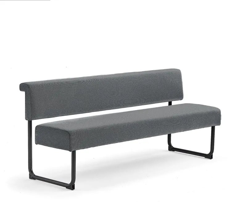 Pohovka START, dĺžka 1800 mm, tkanina, antracit